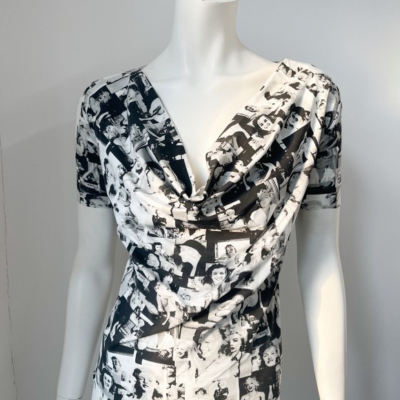 Y2K Marilyn Monroe Print Top - Picture 4 of 4